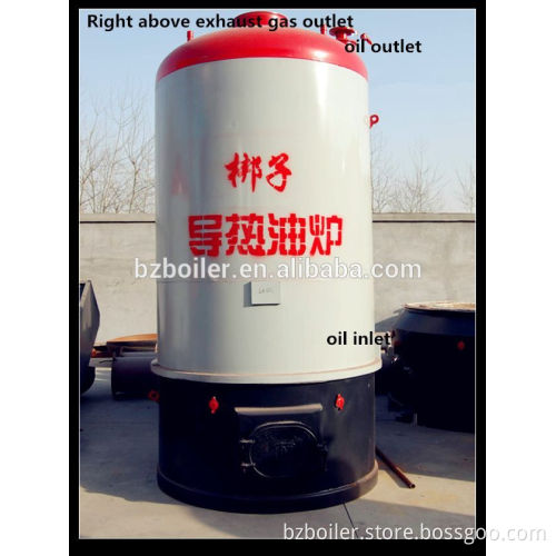 vertical manual control coal thermal oil boiler